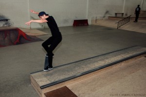 David Crooked grind